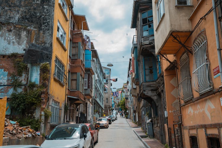 Cars Parked On The Street