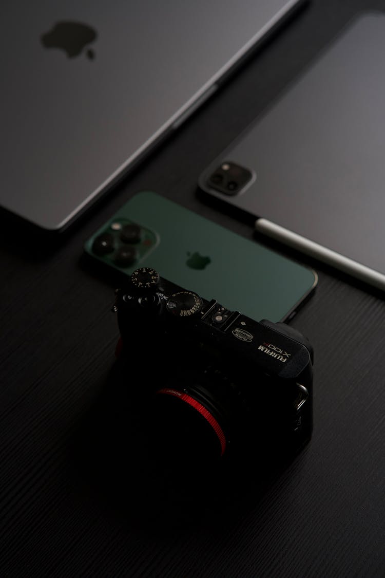 Modern Devices On A Table 