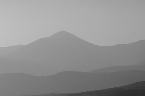Mountains on Fogy Day