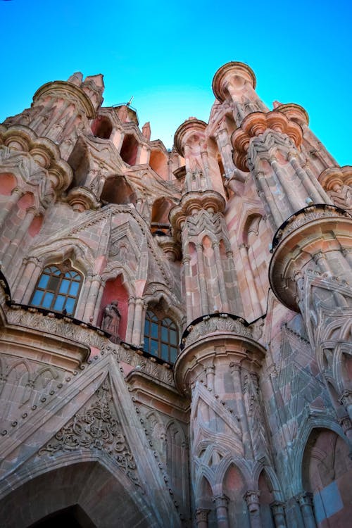 Facade of Cathedral in San Miguel de Allende