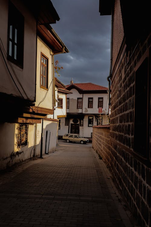 Narrow Alley in Town