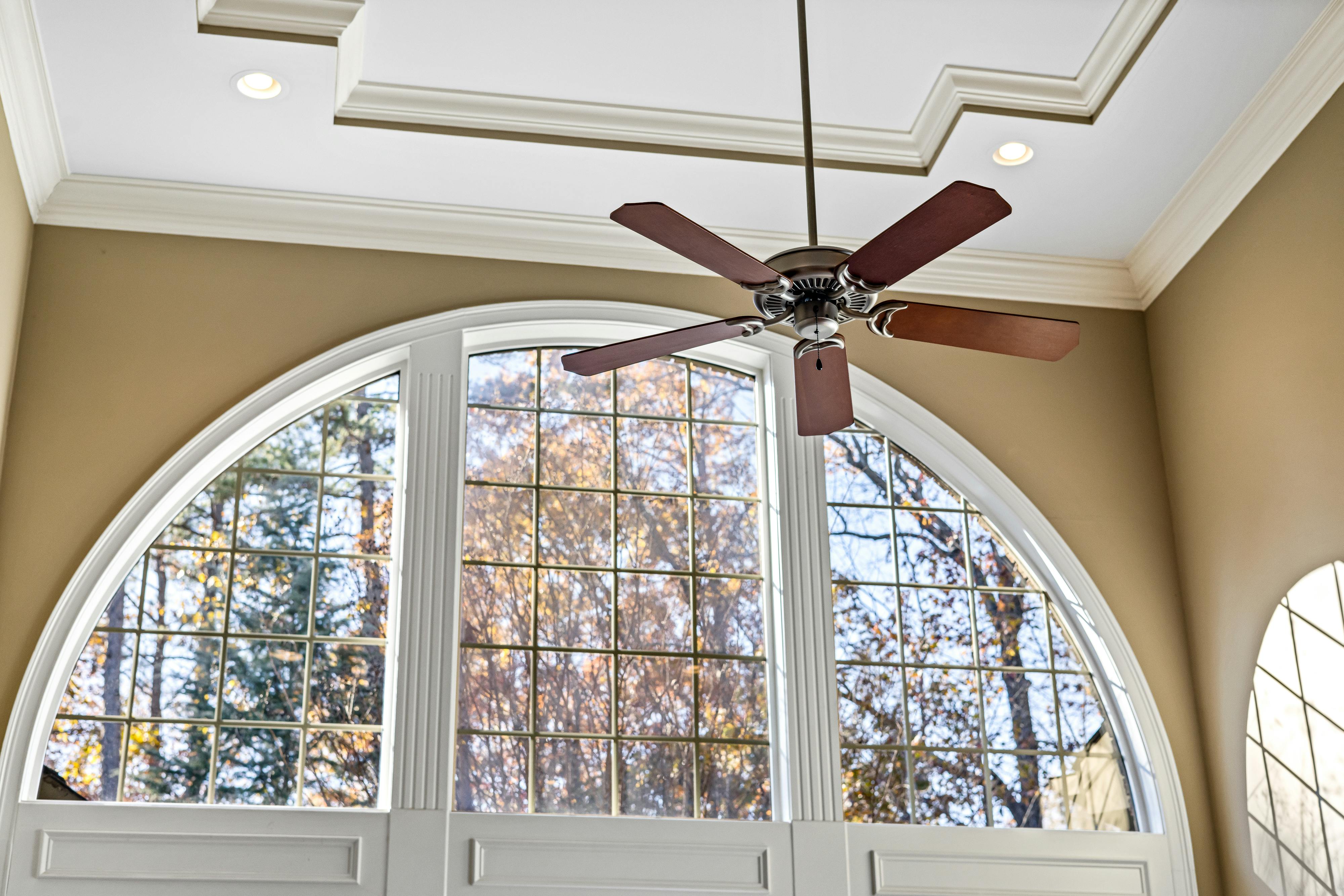Ceiling fan installation