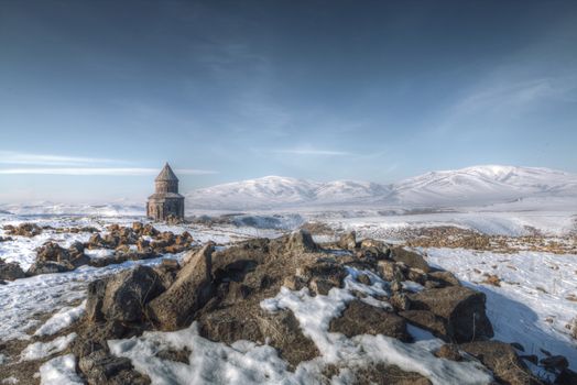 Church of Redeemer in Ruins of Ani, Turkey