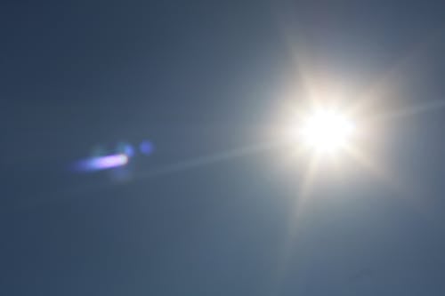 レンズフレア, 太陽, 星の無料の写真素材