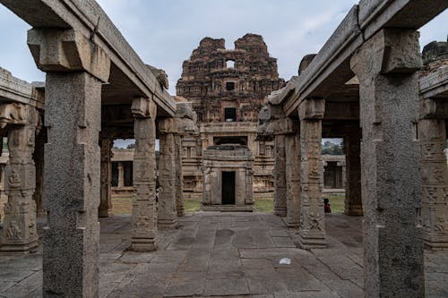 Foto d'estoc gratuïta de civilització antiga, columnes, exterior d'un edifici