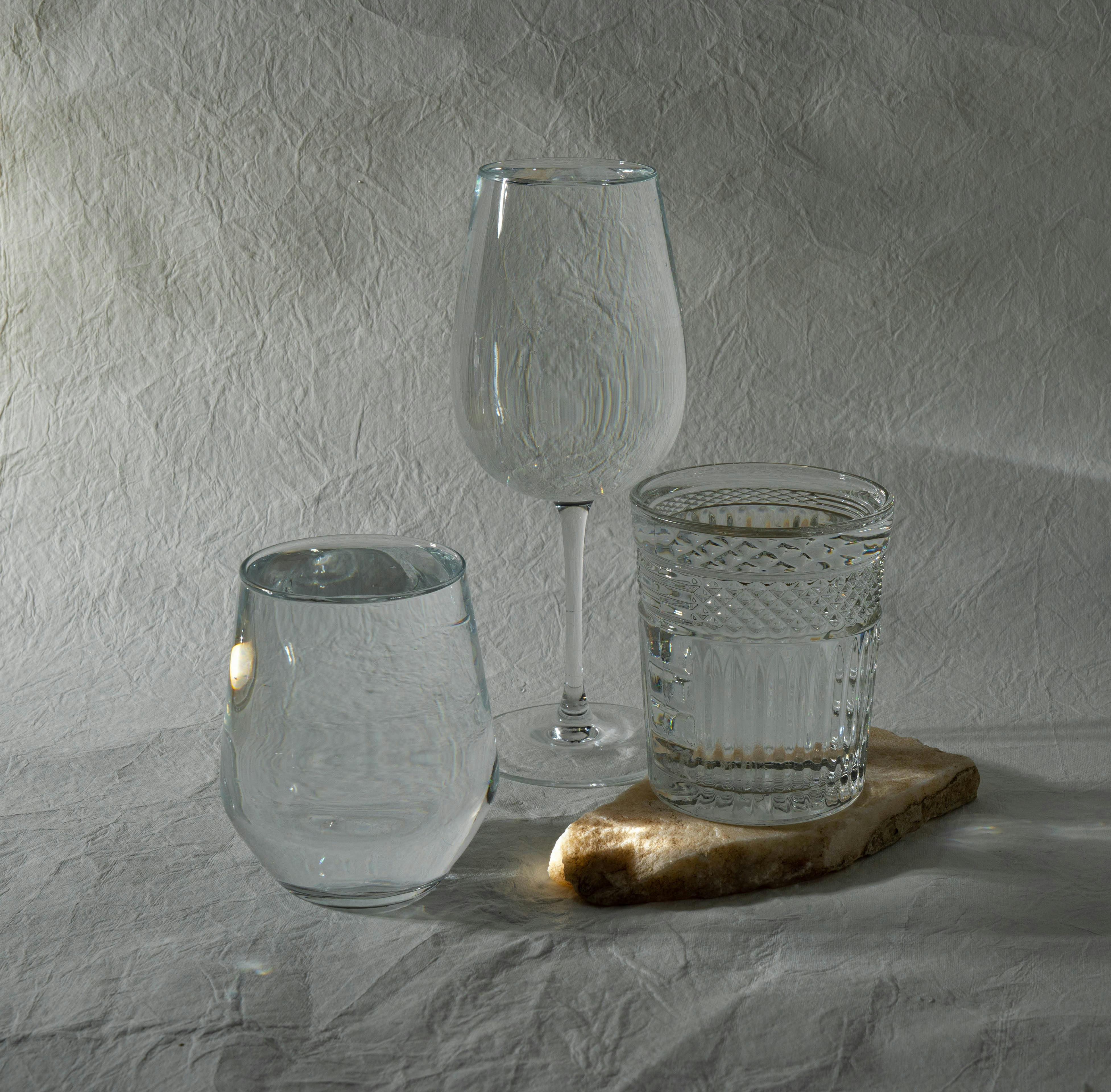 water glass natural light lifestyle photo 2