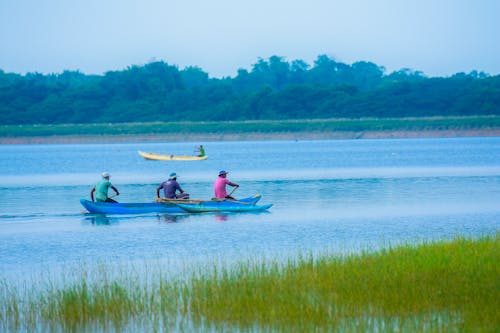 Three Men in Boat