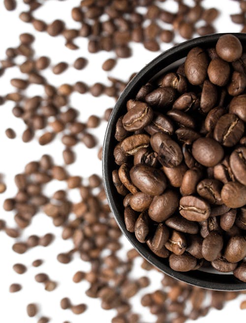 Kostnadsfri bild av kaffe, kaffebönor, kaffekopp