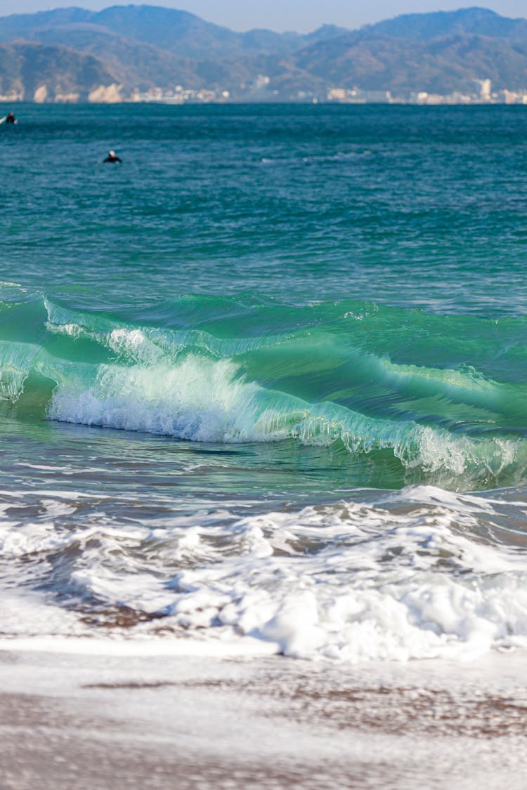 Waves Of Blue Sea