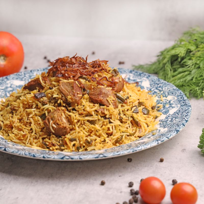 French Herbes de Provence Lamb Biryani