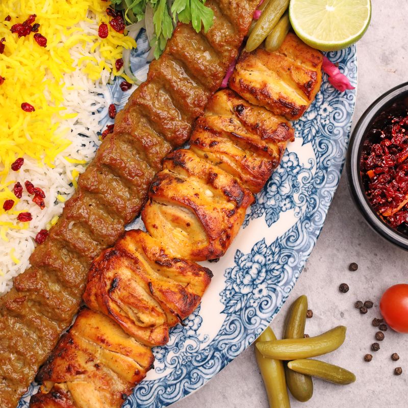 Saffron Yogurt Marinade for Eid Joojeh Kebab (Grilled Poussin)
