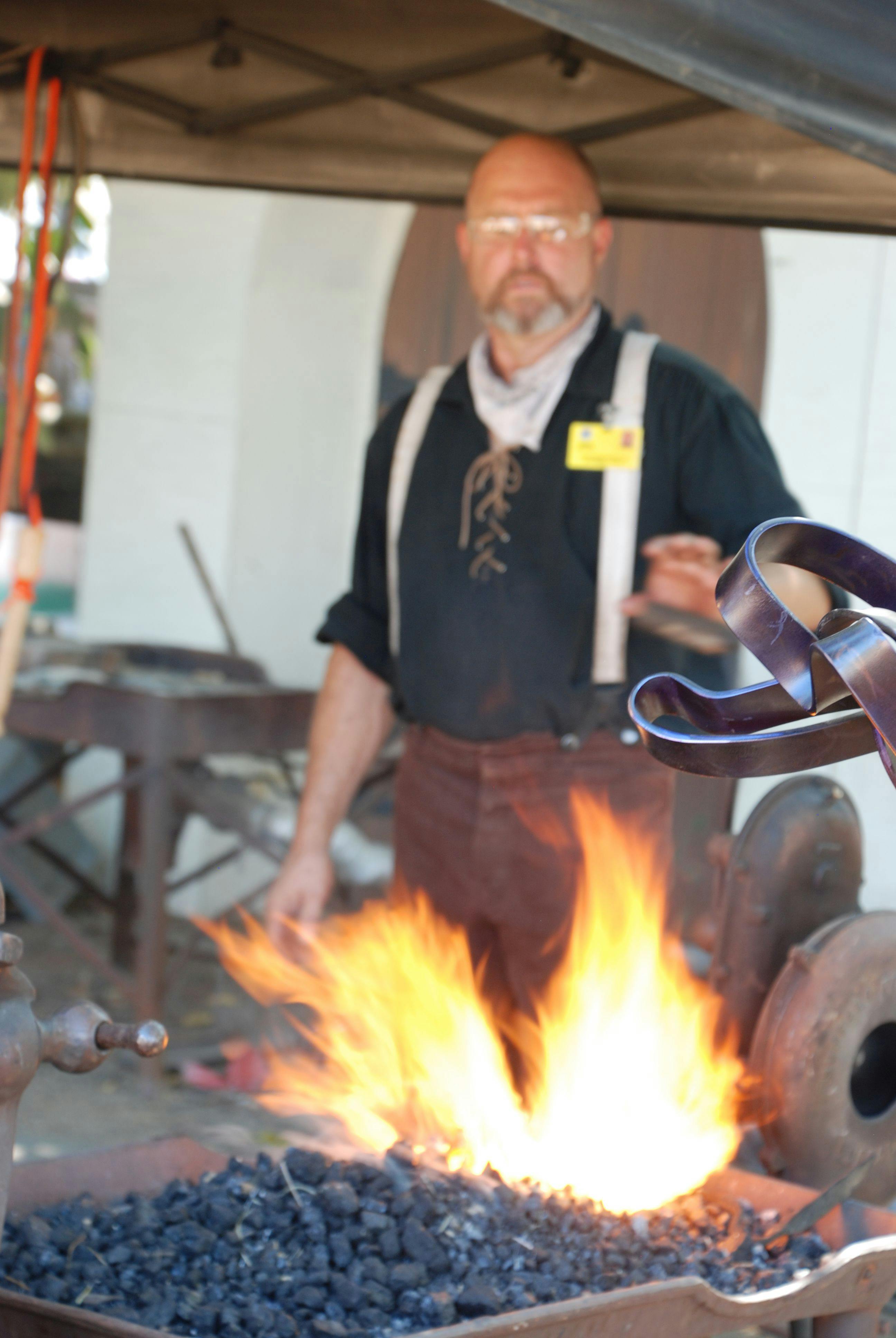 Free stock photo of blacksmith, fairground, fire