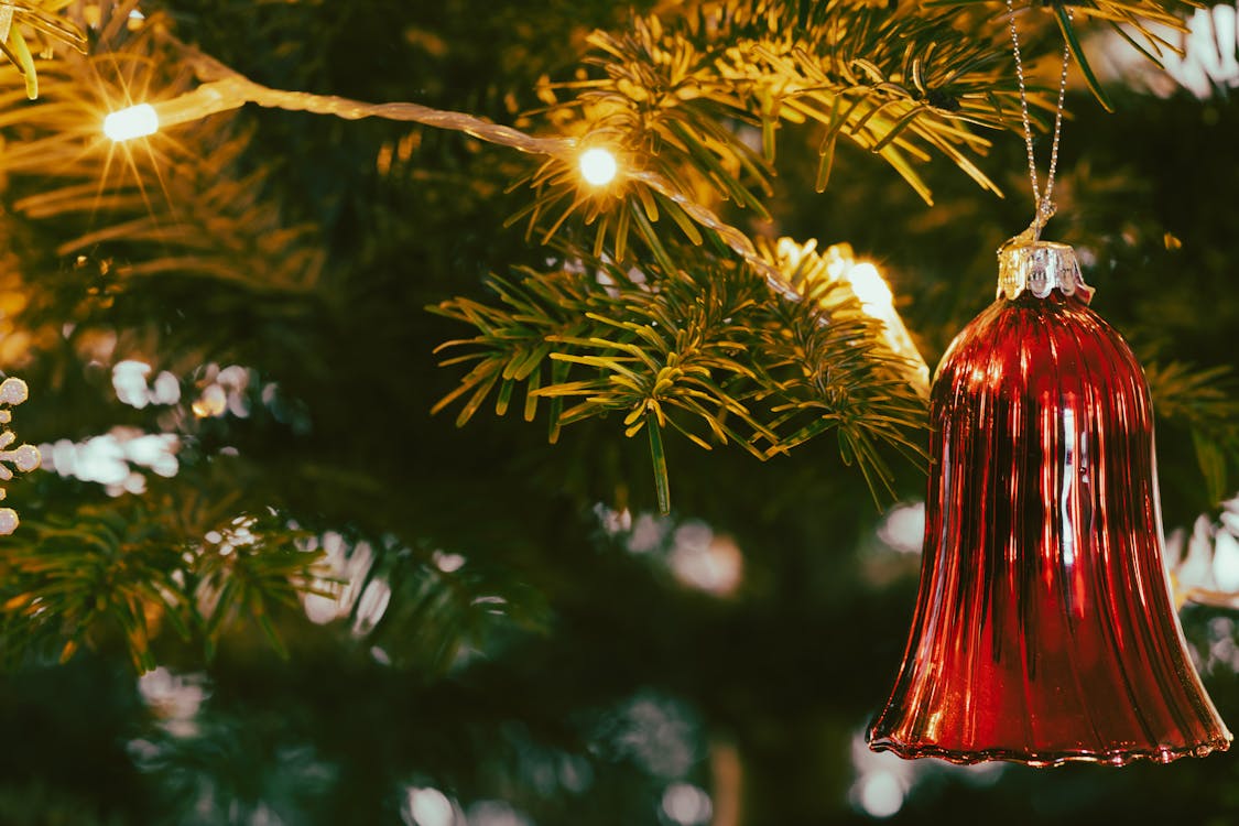 Christmas Ornament in Close Up Photography