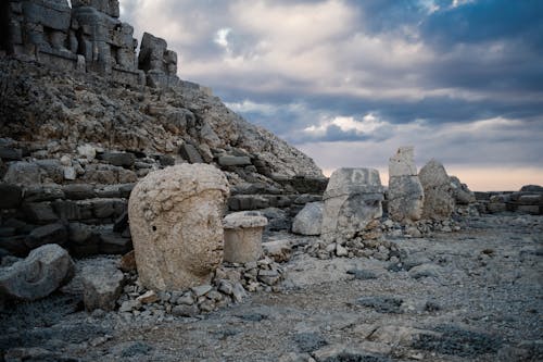 Δωρεάν στοκ φωτογραφιών με mount nemrut, türkiye, αρχαιολογία