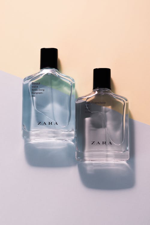 Zara Perfumes in Glass Bottles