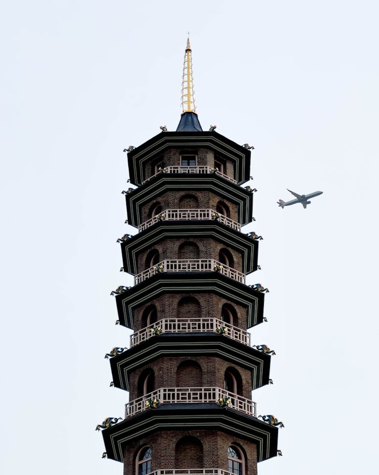 Great Pagoda In Kew Gardens