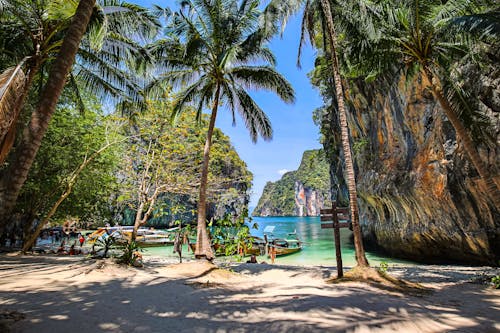 Beach by the Sea in Thailand