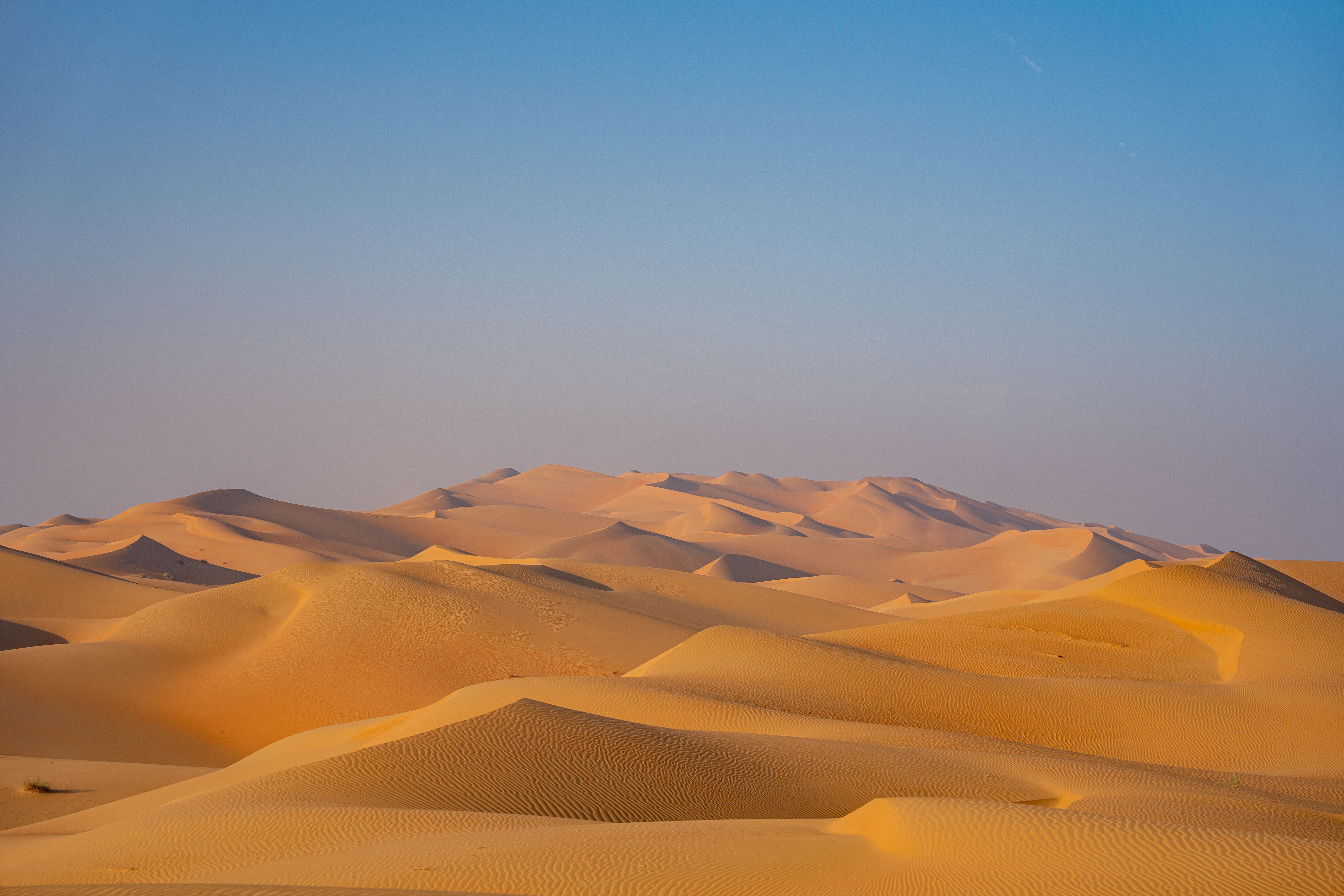 A Desert Under the Blue Sky · Free Stock Photo