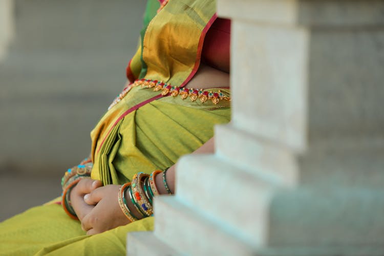 Woman Hands With Bracelets