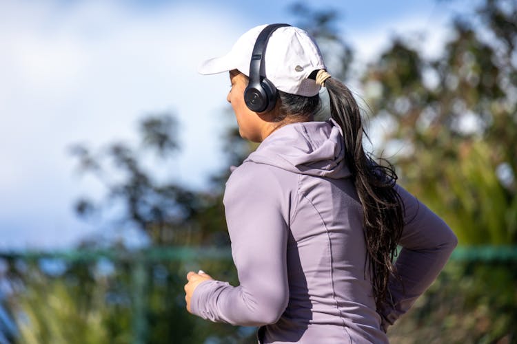 A Woman Running 