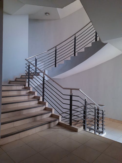 Staircase in a Modern Building 