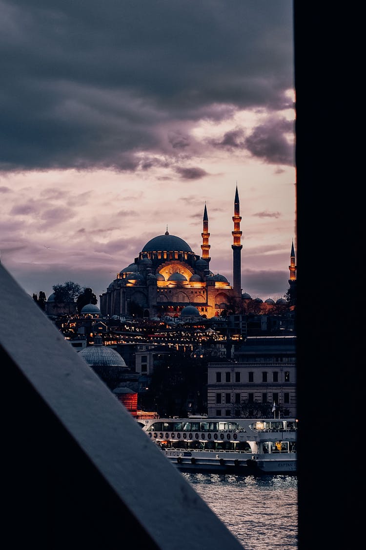 Suleymaniye Mosque In Istanbul Turkey