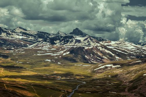 Free mountain weather photo Stock Photo
