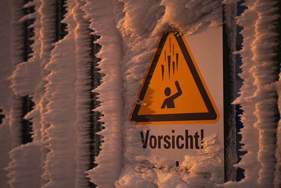 Temperature Drops and Safety Warnings