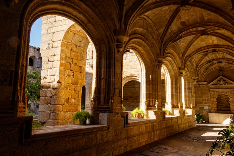 Castle Courtyard Passage