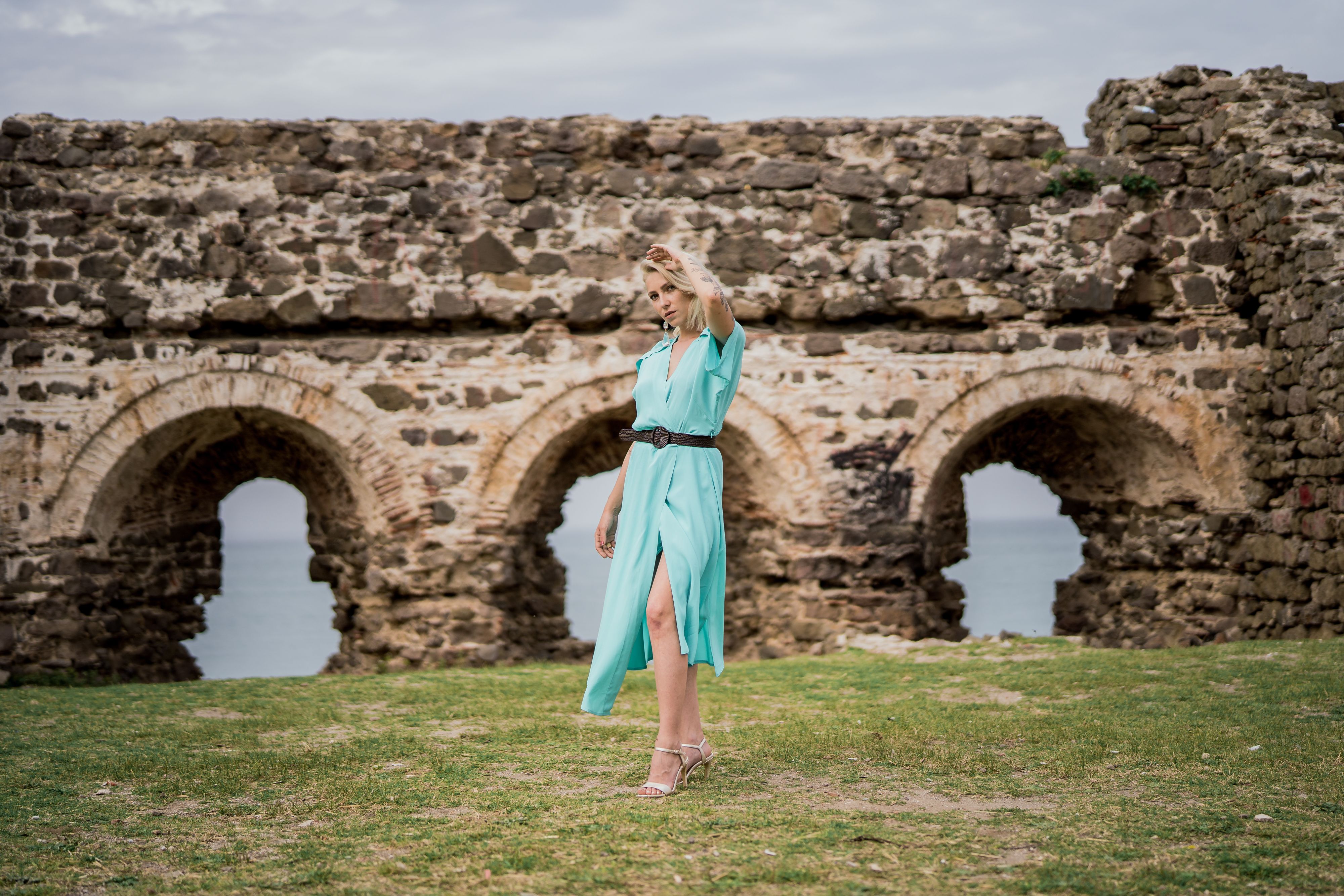 Office-friendly summer dress
