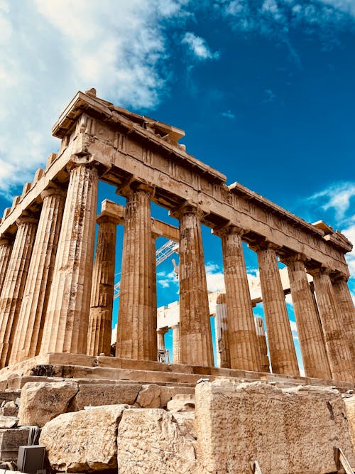 Ruins of Parthenon in Athens