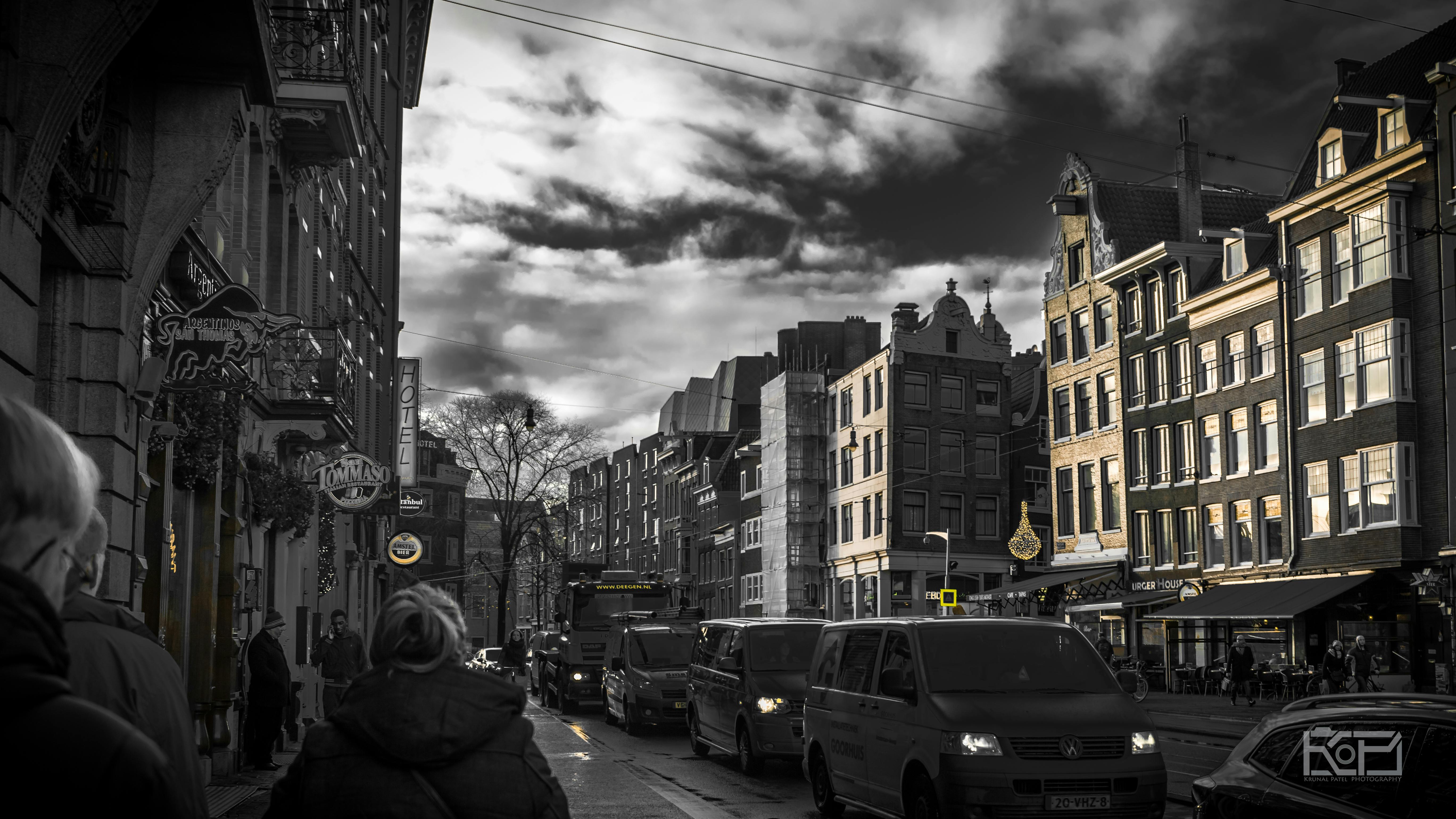 Free stock photo of beautiful, black and white, city