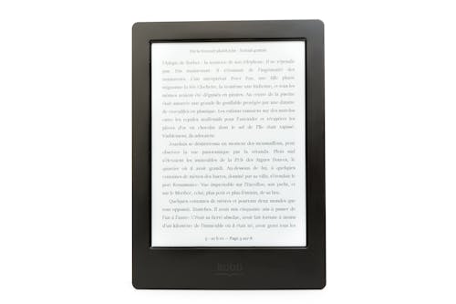 Foto profissional grátis de e-book, e-reader, ebook