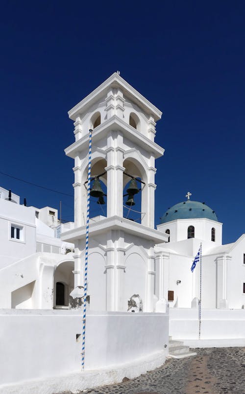 White Architecture in Santorini