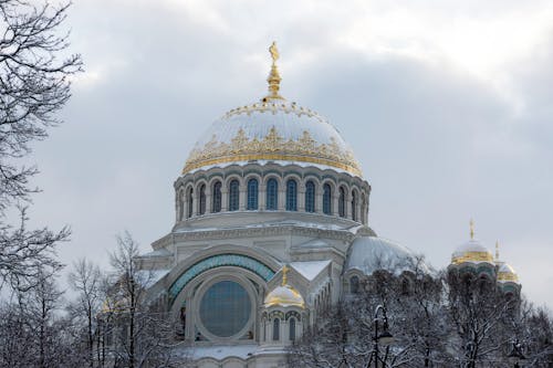 Kostnadsfri bild av kristendom, kronstadt, kupol