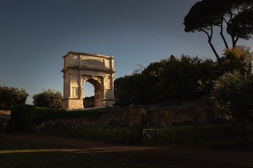 Бесплатное стоковое фото с арка тита, достопримечательность, древний рим
