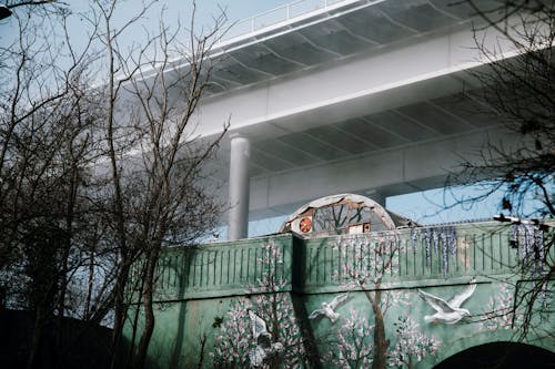 Mural Underneath a Bridge