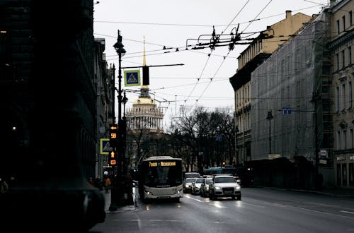 Gratis arkivbilde med buss, by, byer