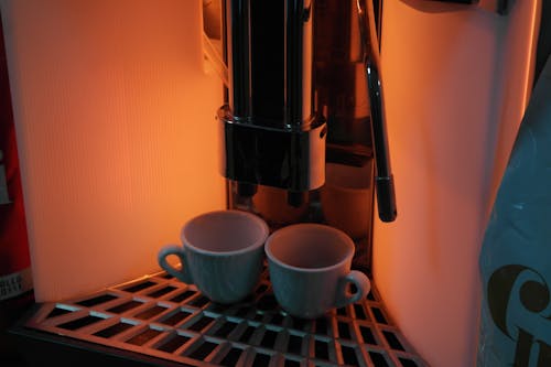 Imagine de stoc gratuită din cupe ceramice, espresso, espresso mașină