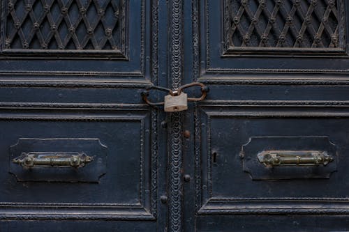 Základová fotografie zdarma na téma detail, dveře, modré dveře