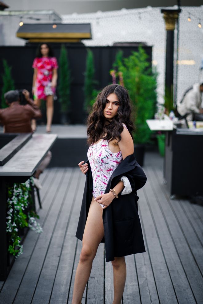 Model on the runway, photo by Marcus Queiroga Silva on Pexels
