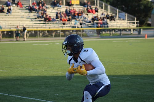 Man Playing Football