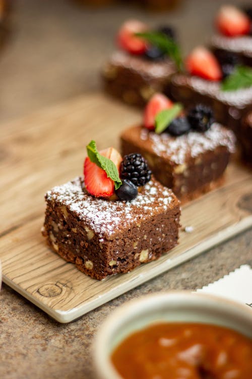 Cakes with Fruit