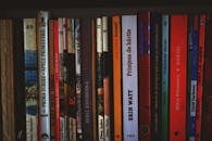 Assorted-title Books on Shelf