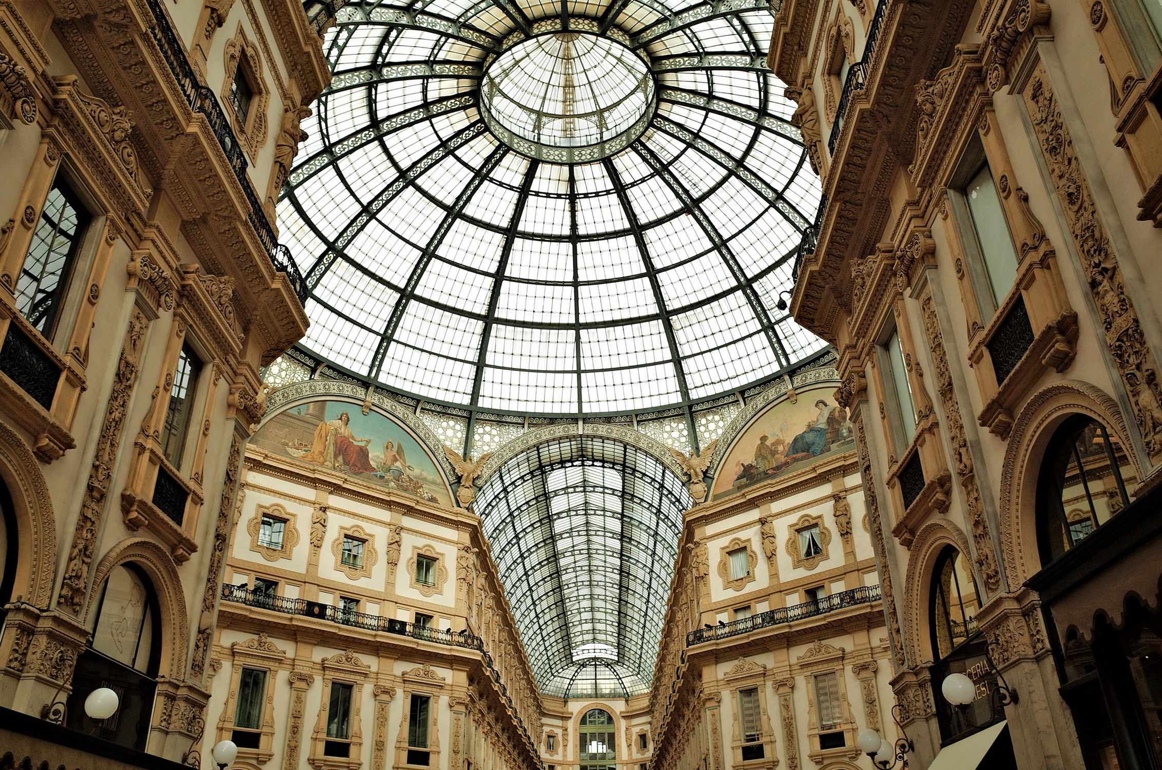Interior Of Galleria Vittorio Emanuele II In Milan Italy Free Stock Interior Of Galleria Vittorio Emanuele II In Milan Italy Free Stock