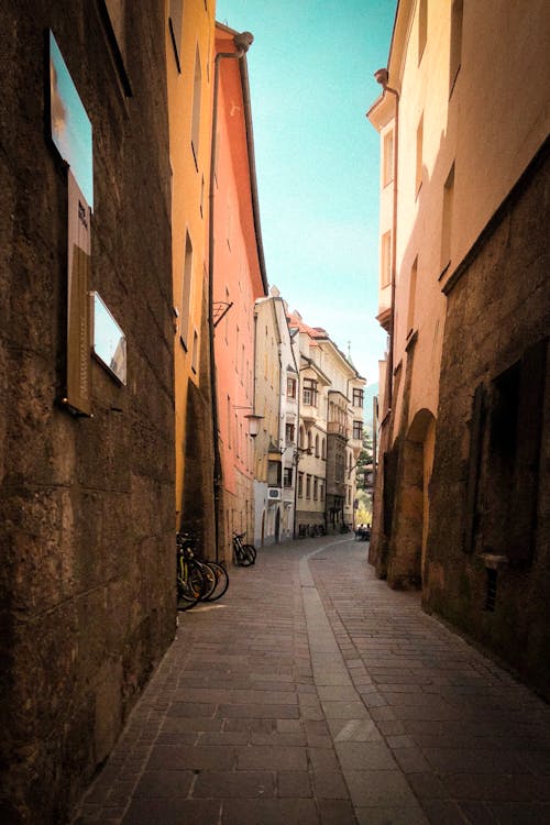 Pathway in Between Buildings