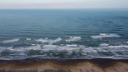 Gratis lagerfoto af bølger, dronefotografering, droneoptagelse