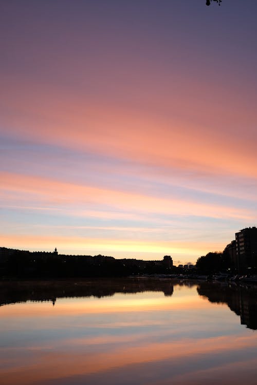 Free stock photo of stockholm, sunrise, water