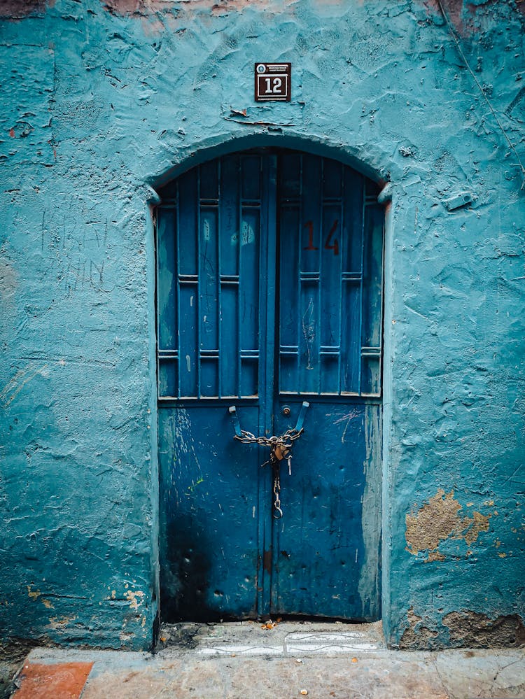 Photo Of A Locked Door