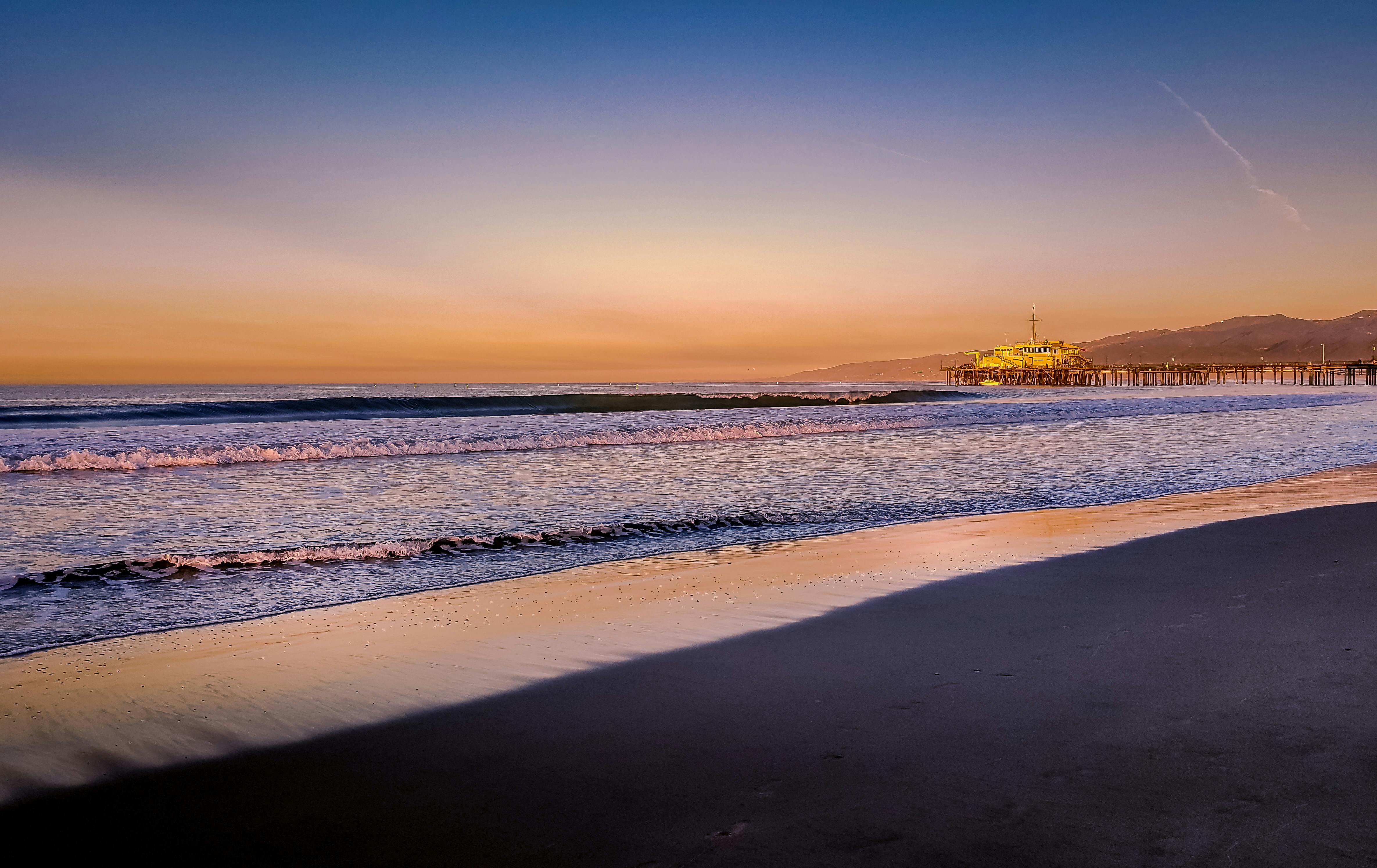 Free stock photo of atlantic, beach, early morning